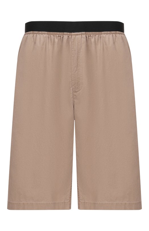 Хлопковые шорты MM6 SH0MU0025/M35741 Бежевый SH0MU0025/M35741