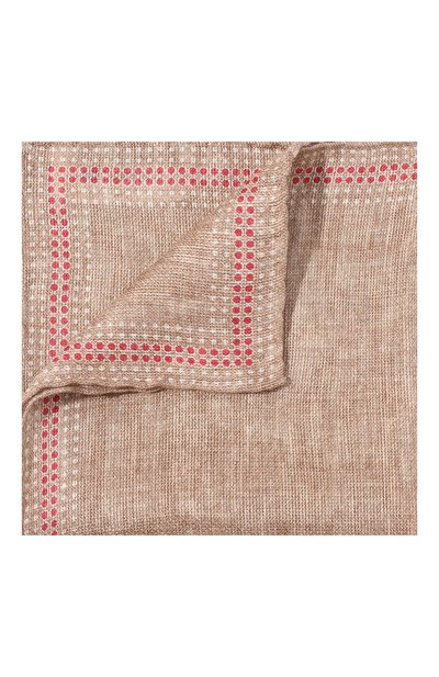 Мужской платок изо льна и хлопка BRUNELLO CUCINELLI, арт. MQ8530091
