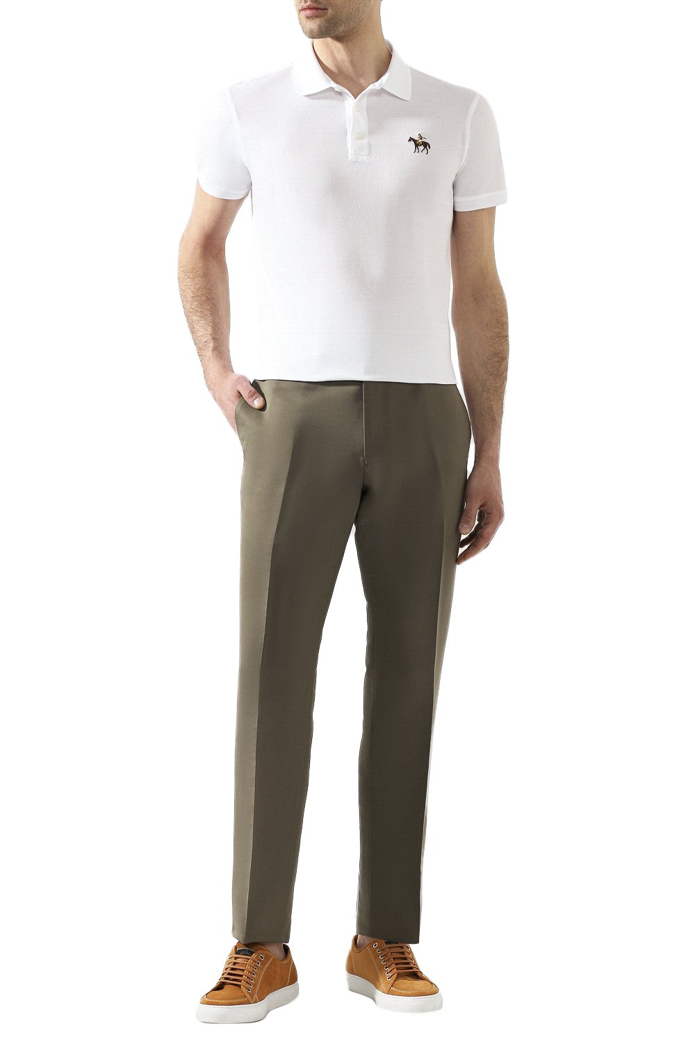 Хлопковое поло RALPH LAUREN, арт. 790508036, фото 2