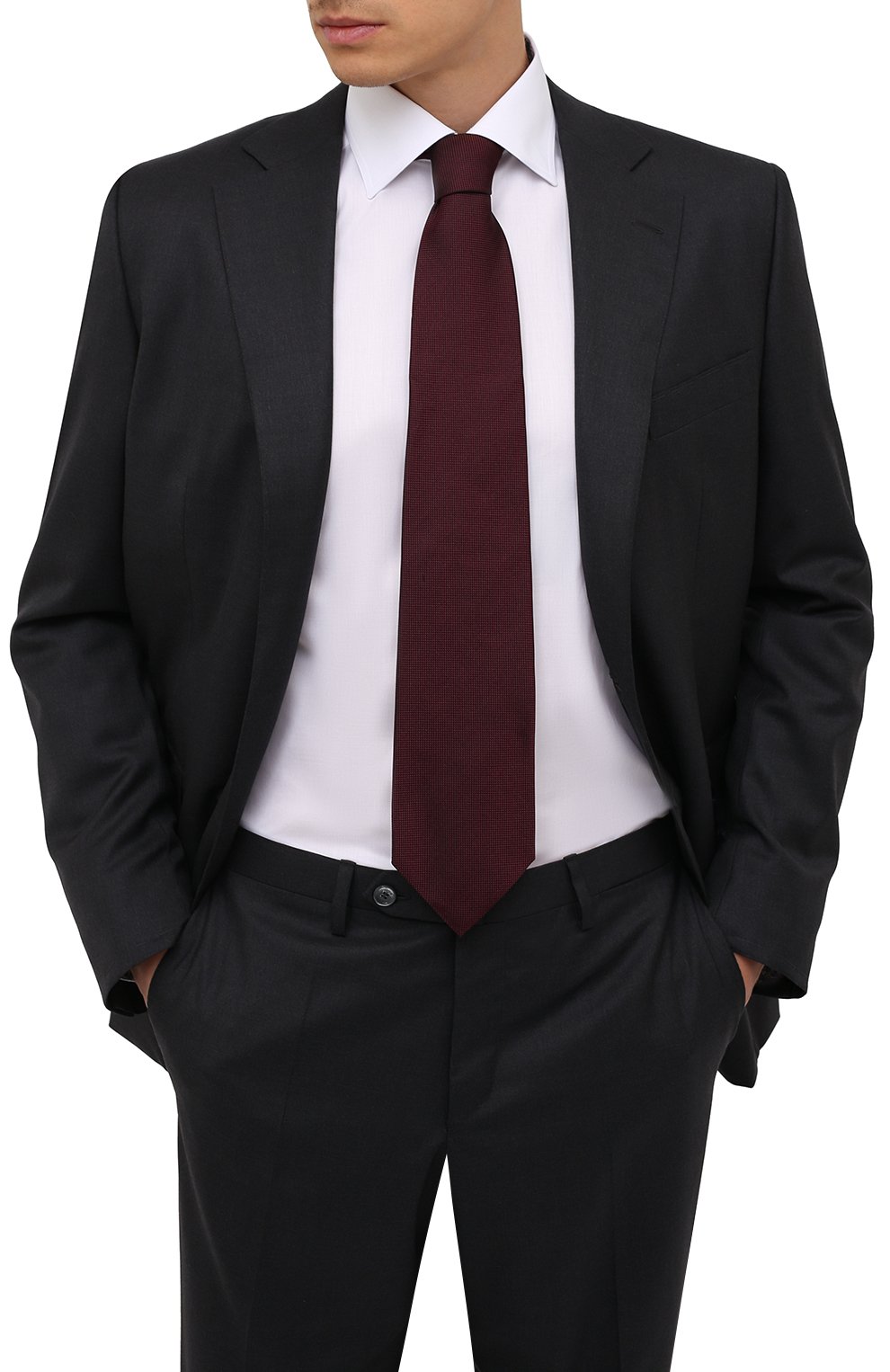 Шелковый галстук ZEGNA, арт. Z2D00T/1XW, фото 2
