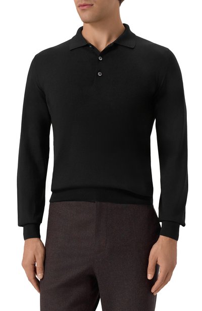 Поло из шерсти и кашемира BRIONI, арт. UMR30R/0ZK12, фото 3