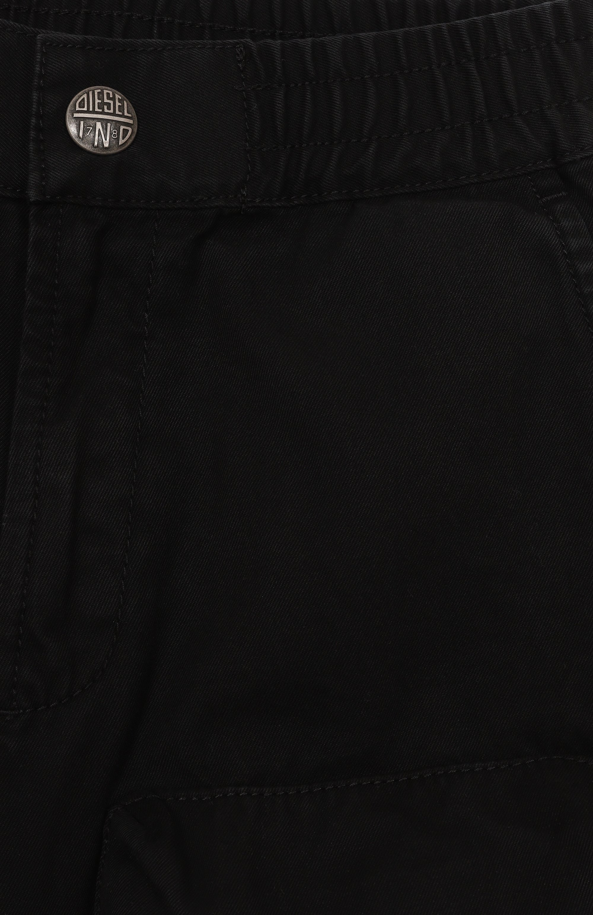 Хлопковые джоггеры DIESEL, арт. J02460/KXBIM, фото 3