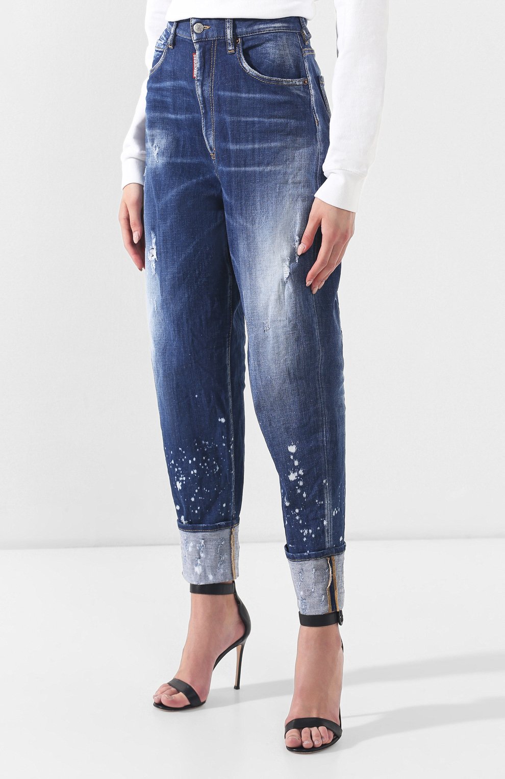 Джинсы с отворотами DSQUARED2, арт. S72LB0187/S30342, фото 3