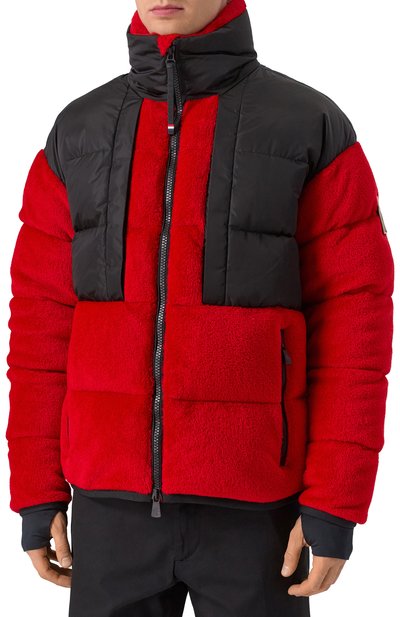 Пуховик maglia MONCLER GRENOBLE красного цвета по цене 136500 руб., арт. 8G50700/809EG, фото 3 Пуховик maglia MONCLER GRENOBLE, арт. 8G50700/809EG, фото 3