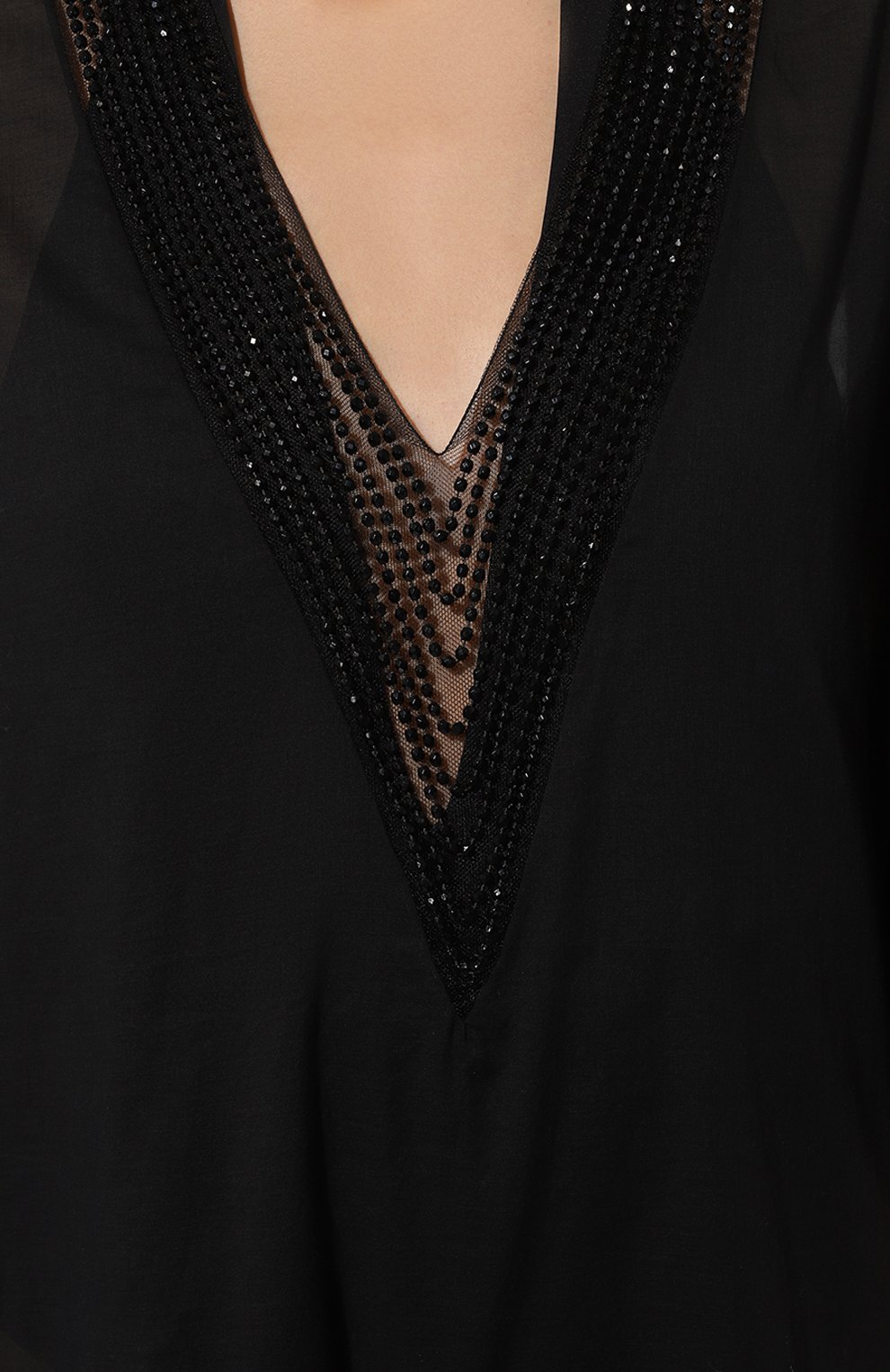 Хлопковая туника LA PERLA, арт. PLAD10040, фото 5