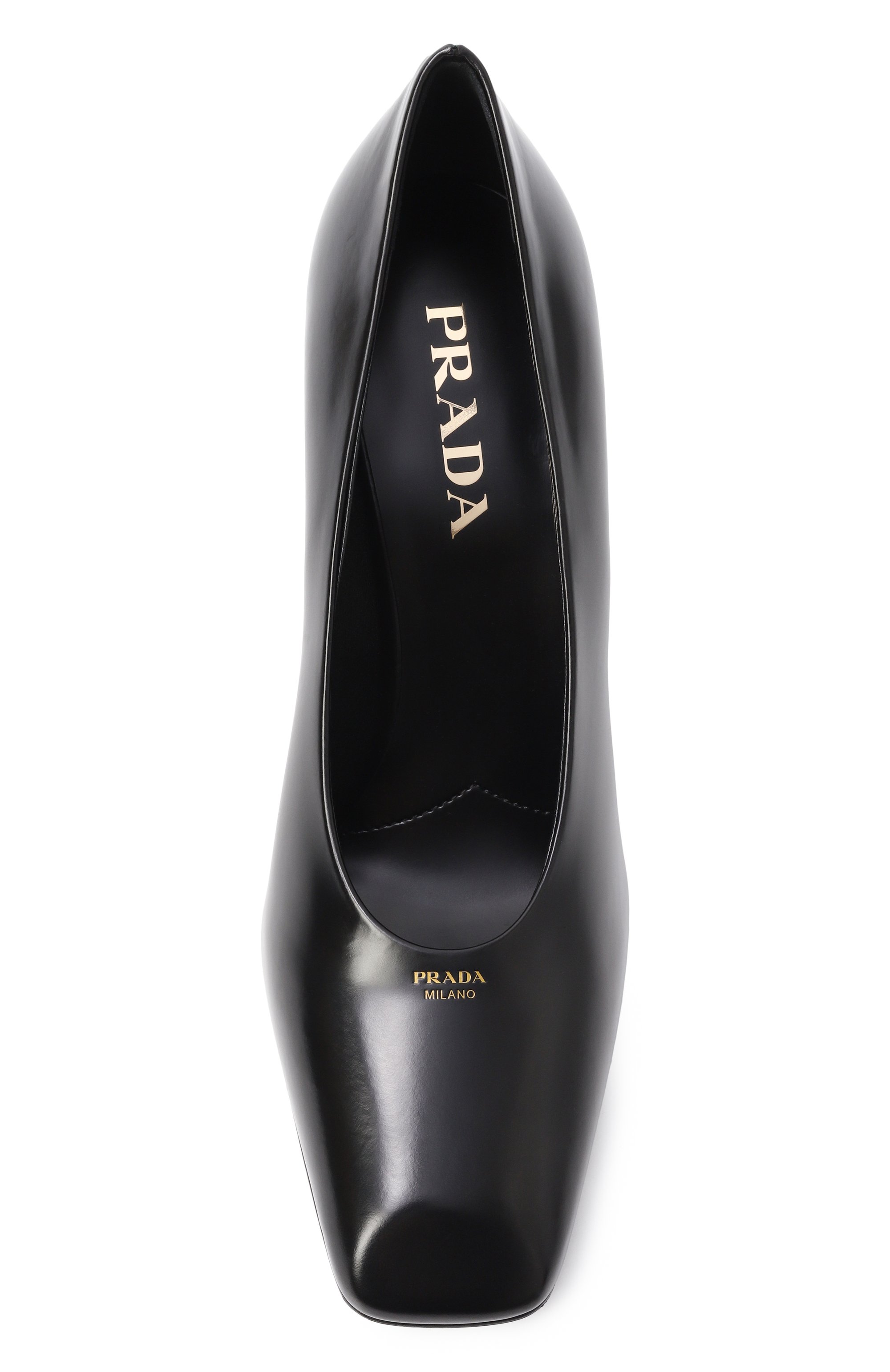 Кожаные туфли PRADA, арт. 1I837N/055, фото 6