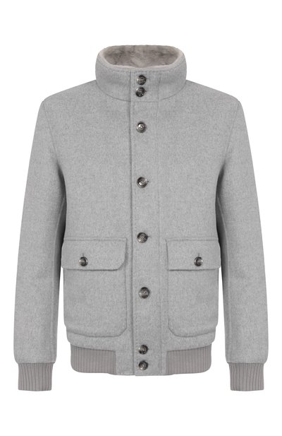 Мужской бомбер из шерсти и вискозы GIMO'S, арт. 5W20.U.020.605