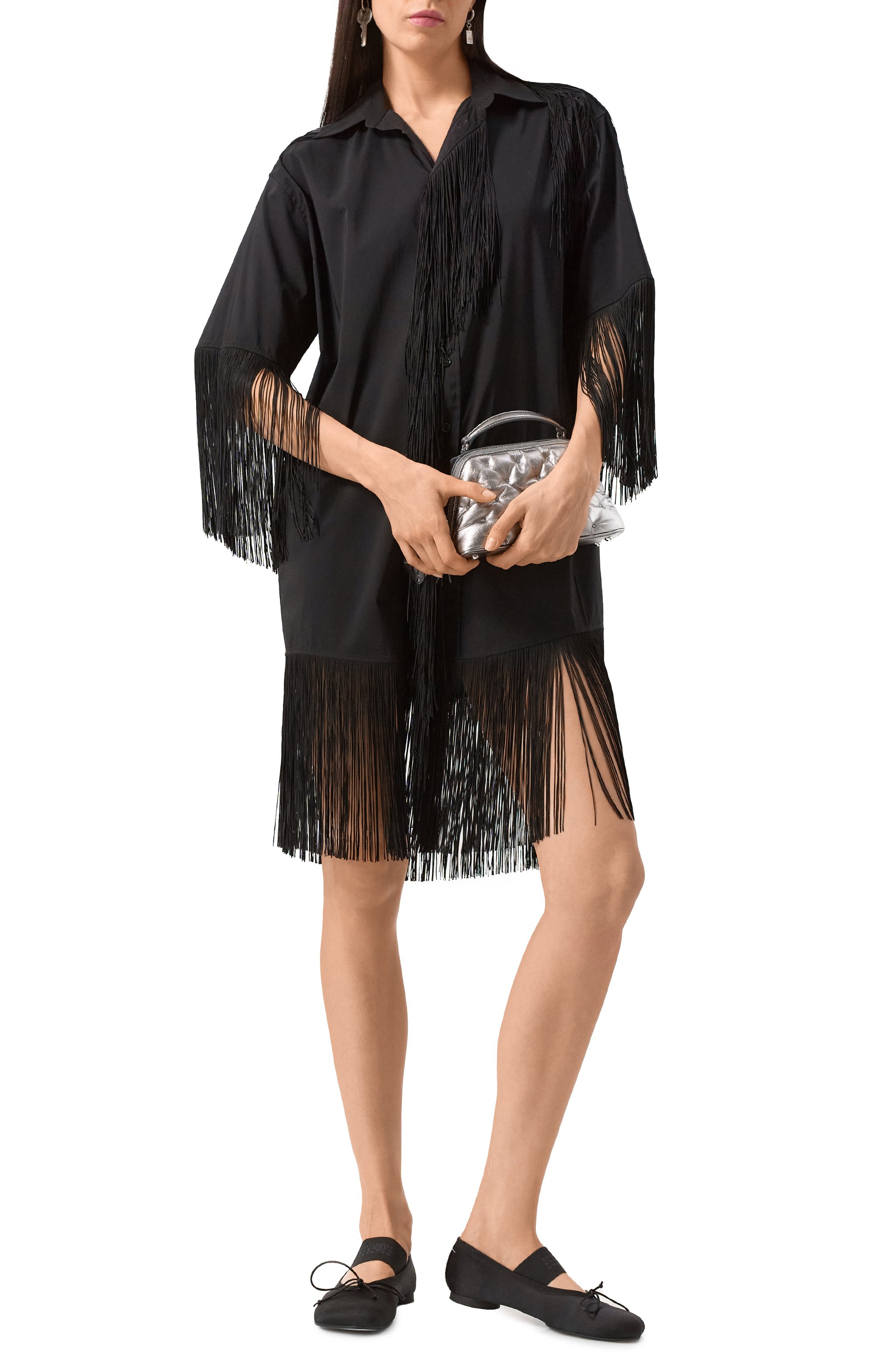 Текстильные балетки anatomic MM6, арт. S59WZ0093/P5560, фото 2