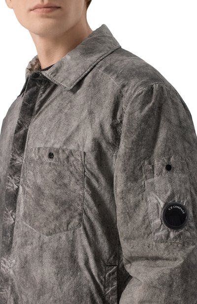 Куртка-рубашка C.P. COMPANY темно-серого цвета по цене 77950 руб., арт. 21CM0S125A/006252S, фото 5 Куртка-рубашка C.P. COMPANY, арт. 21CM0S125A/006252S, фото 5