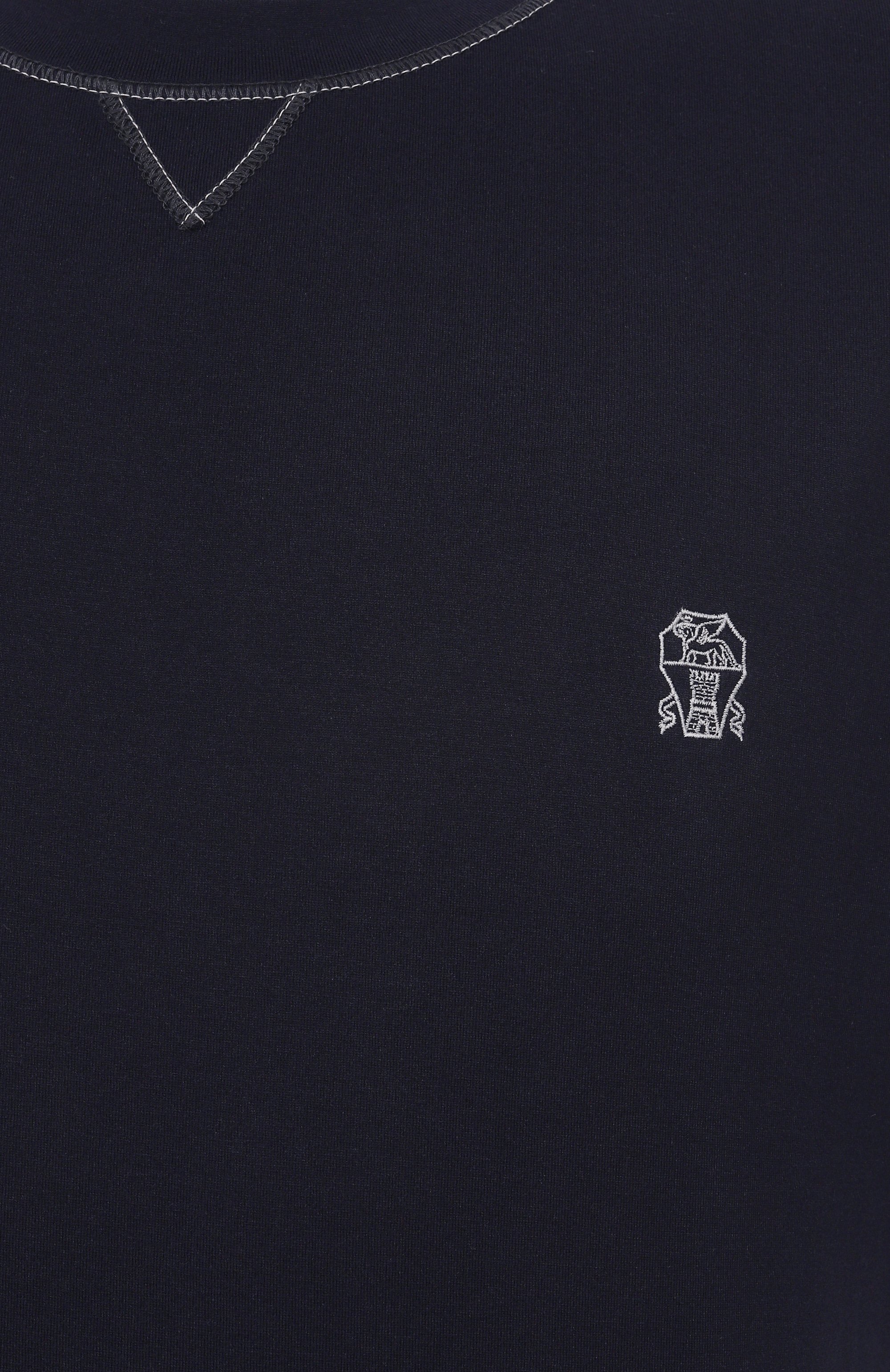 Хлопковая футболка BRUNELLO CUCINELLI, арт. M0B137451G, фото 6