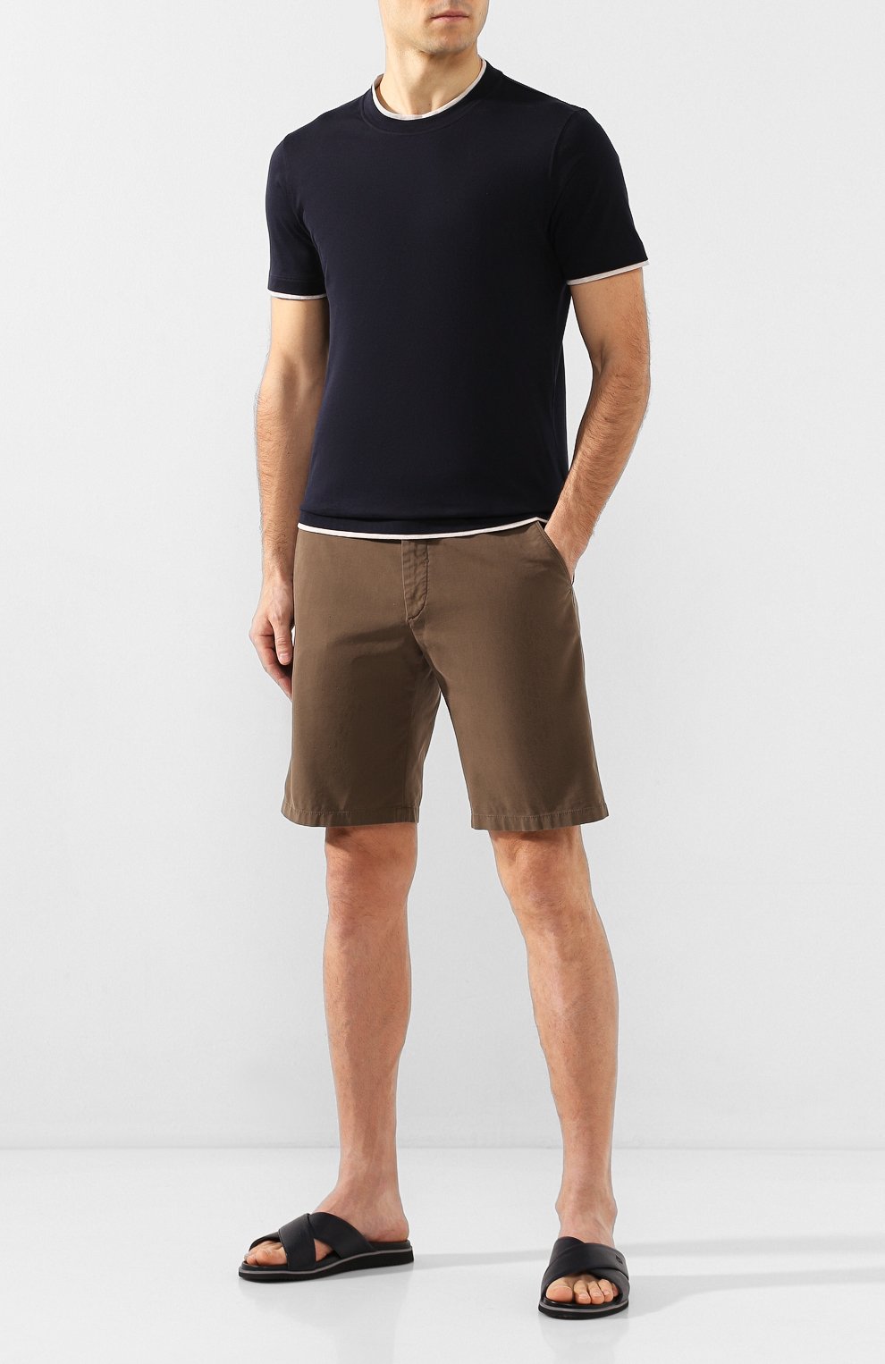 Кожаные шлепанцы ALDO BRUE, арт. S76J-MA, фото 2