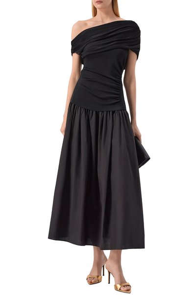 Женское платье из вискозы и хлопка SELF-PORTRAIT, арт. RS26108MB