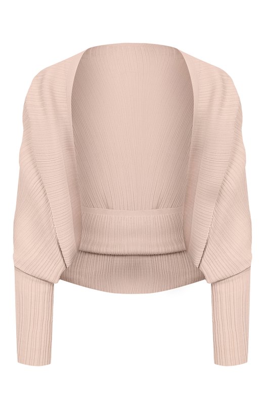 Кардиган из хлопка и шелка Agnona KM09010E/7Q180PE Розовый KM09010E/7Q180PE