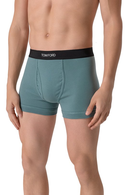 Хлопковые боксеры Tom Ford T4LC3/104 Зелёный  T4LC3/104 Фото 2