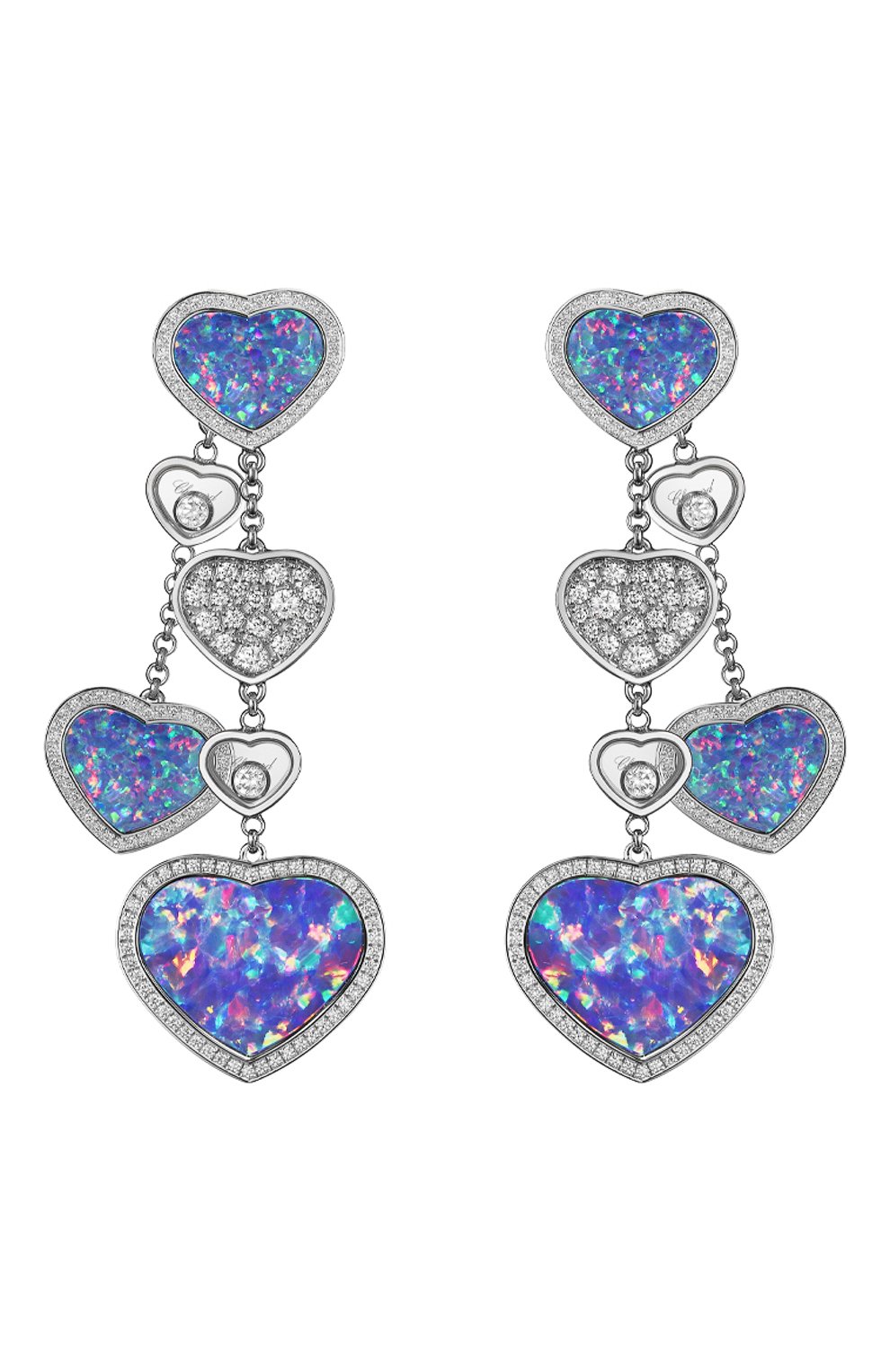Серьги happy hearts CHOPARD, арт. 83A482-1904, фото 1