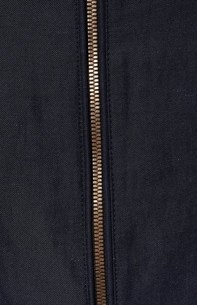 Бомбер из шерсти и льна BRUNELLO CUCINELLI, арт. MB4046205, фото 5