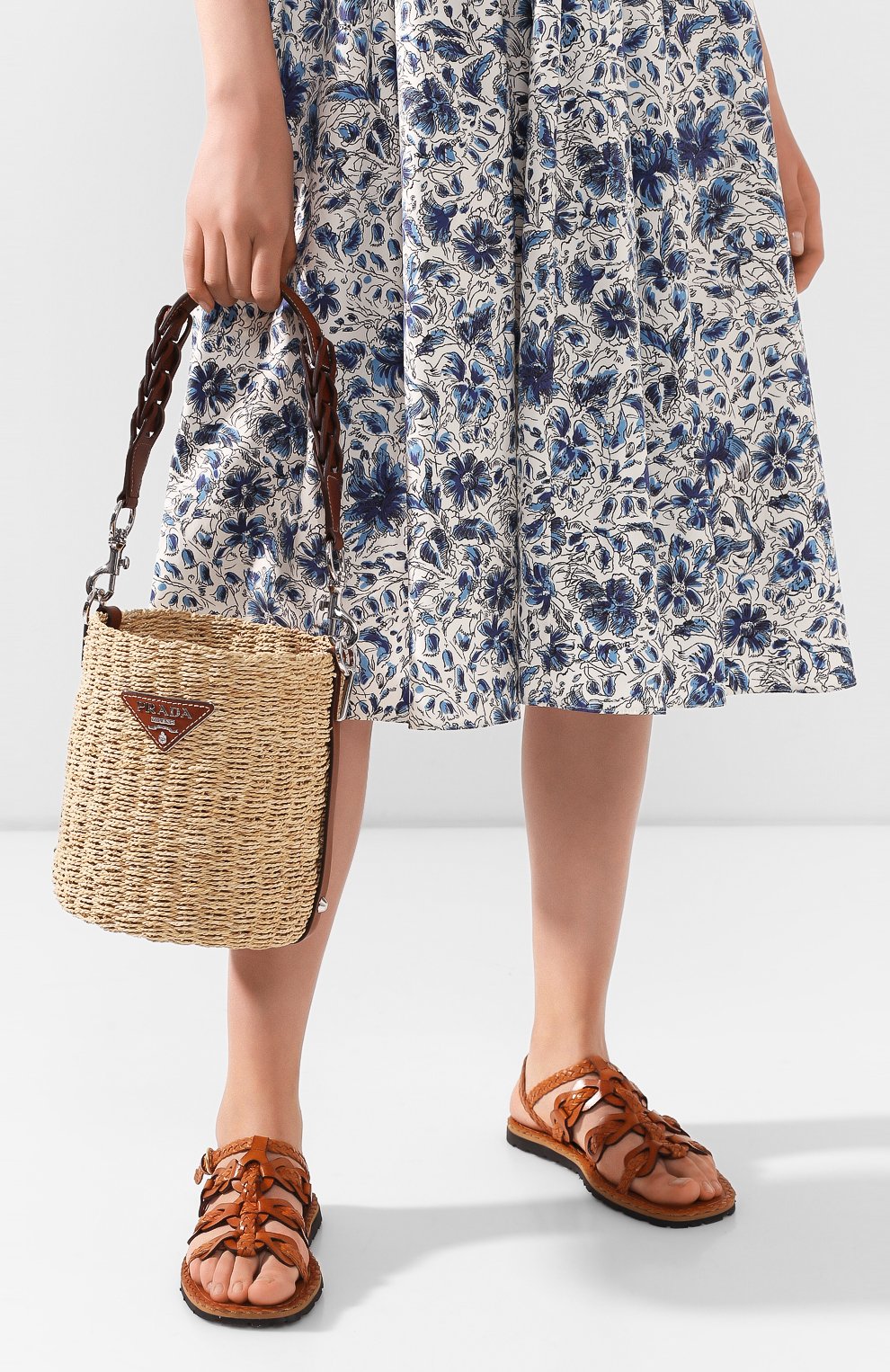 Сумка bucket PRADA, арт. 1BE052-2DJD-F0A5T-OOO, фото 2