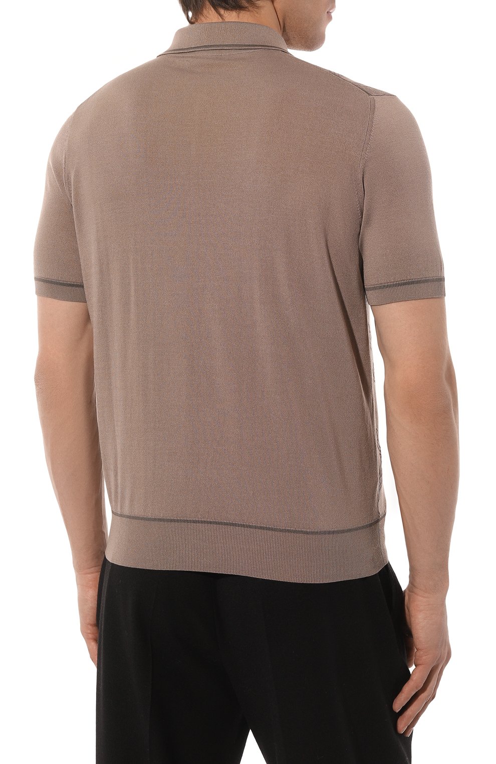 Поло из шелка и хлопка STEFANO RICCI, арт. K818046P31/F23174, фото 4