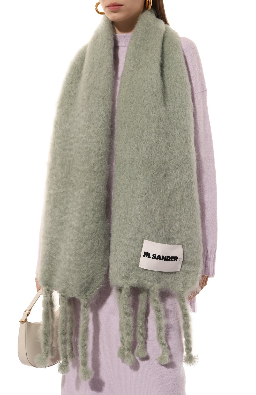 Шерстяной шарф JIL SANDER, арт. J40TE0118/J40041, фото 3