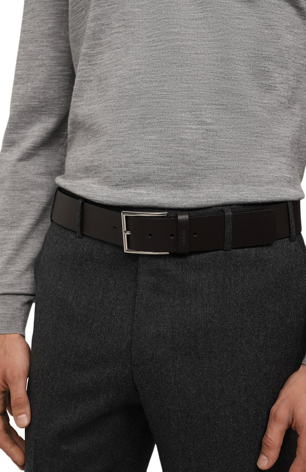 Кожаный ремень HUGO, арт. 50471562, фото 2