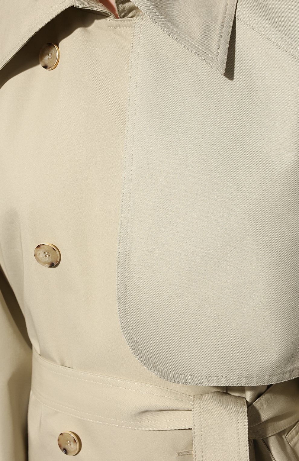 Двубортный тренч  LESYANEBO, арт. FW22/H-465/LT, фото 5