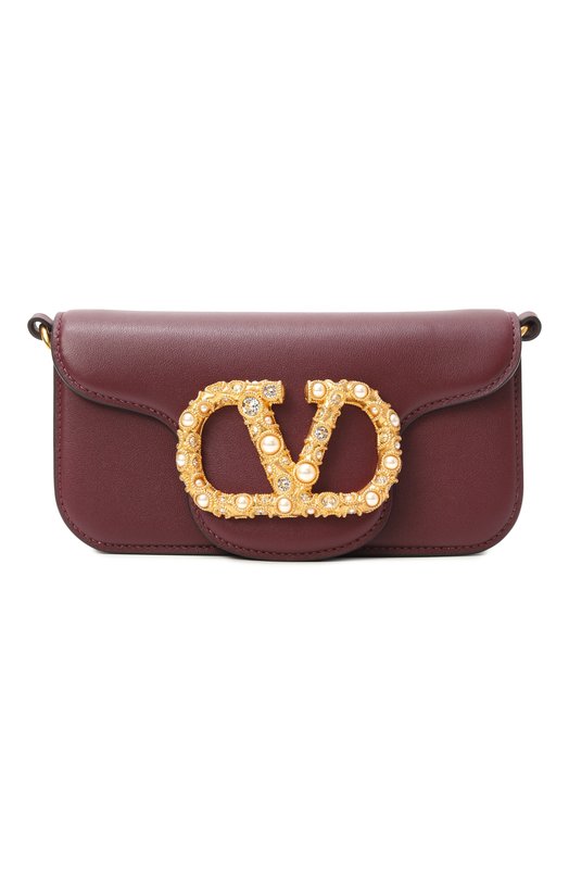 Сумка Locò small Valentino 7W2B0K53/CXA Бордовый 7W2B0K53/CXA