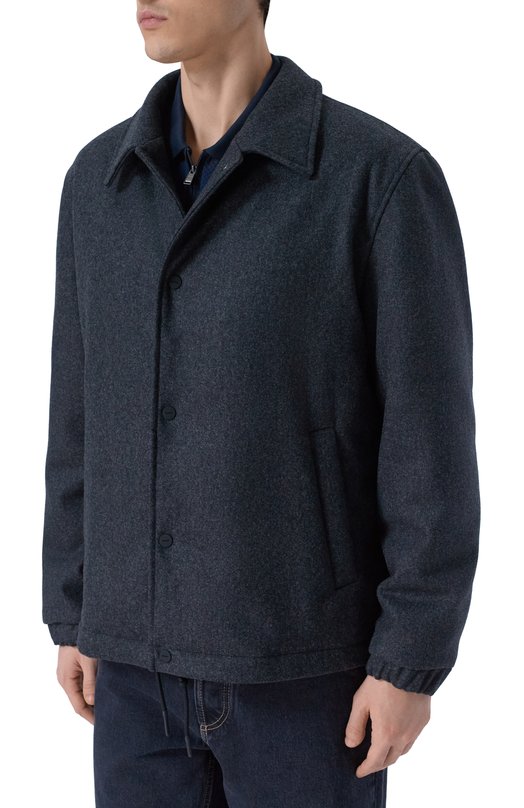 Шерстяная куртка HUGO 50534811 Серый  50534811 Фото 3