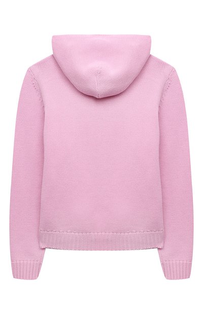 Утепленная толстовка MONCLER розового цвета по цене 53800 руб., арт. F2-954-9B502-10-A9428/12-14A, фото 2 Утепленная толстовка MONCLER, арт. F2-954-9B502-10-A9428/12-14A, фото 2