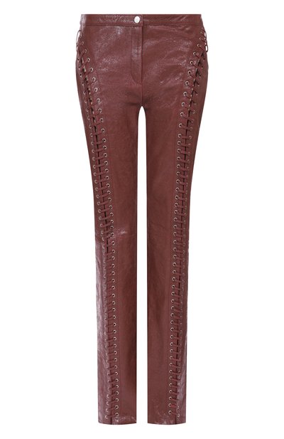 Женские кожаные брюки BLUMARINE, арт. P54 4L065W