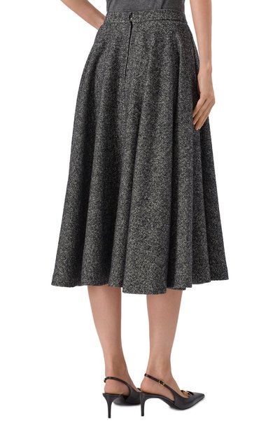 Шерстяная юбка DOLCE & GABBANA, арт. F4C6KT/FMZA0, фото 4