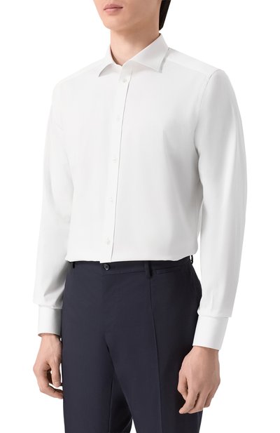 Хлопковая сорочка DOLCE & GABBANA, арт. G50I6T/FUEAJ, фото 3