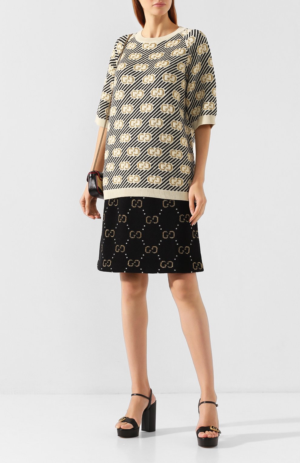 Шерстяной пуловер GUCCI, арт. 574208/XKASE, фото 2