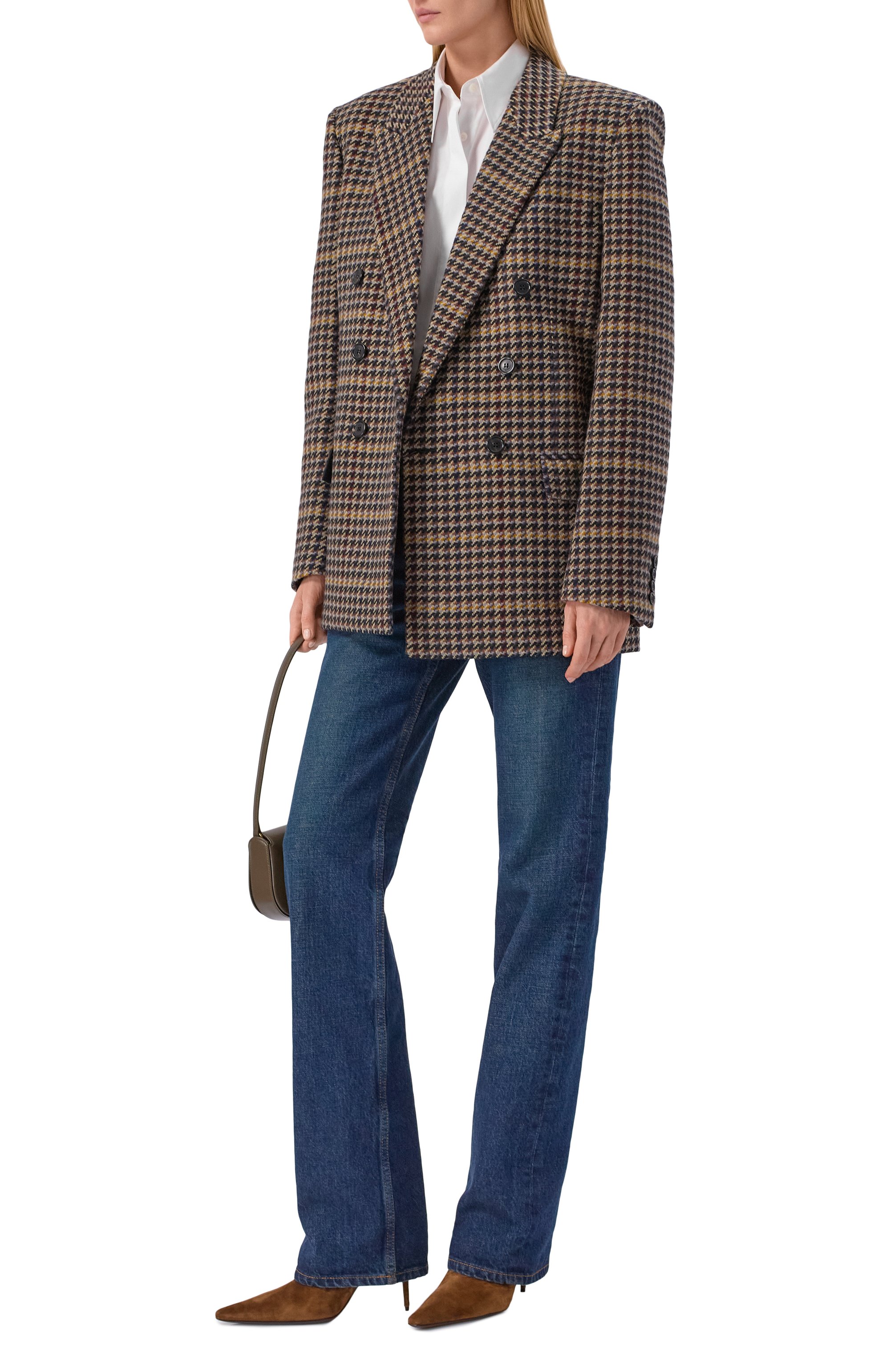 Шерстяной жакет SAINT LAURENT, арт. 837047/Y3J60, фото 2