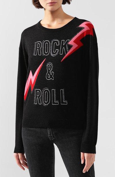 Шерстяной свитшот ZADIG AND VOLTAIRE, арт. WHMN1107F, фото 3