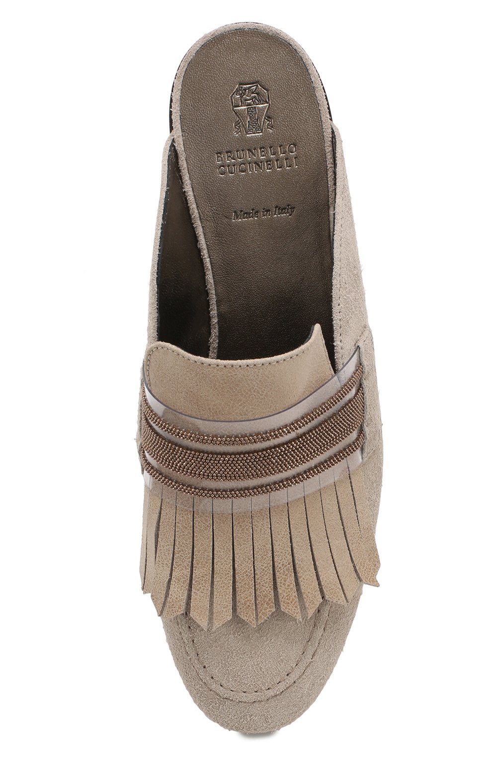 Замшевые сабо BRUNELLO CUCINELLI, арт. MZMNC1534, фото 5