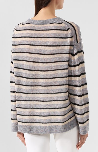 Пуловер ACNE STUDIOS серого цвета по цене 24600 руб., арт. A60046, фото 4 Пуловер ACNE STUDIOS, арт. A60046, фото 4