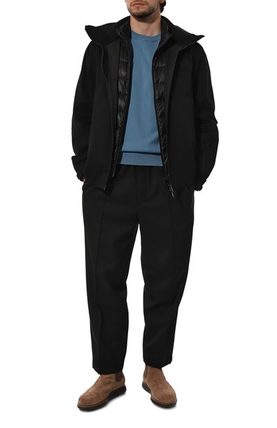 Замшевые челси GIORGIO ARMANI, арт. X2M322/XL903, фото 2