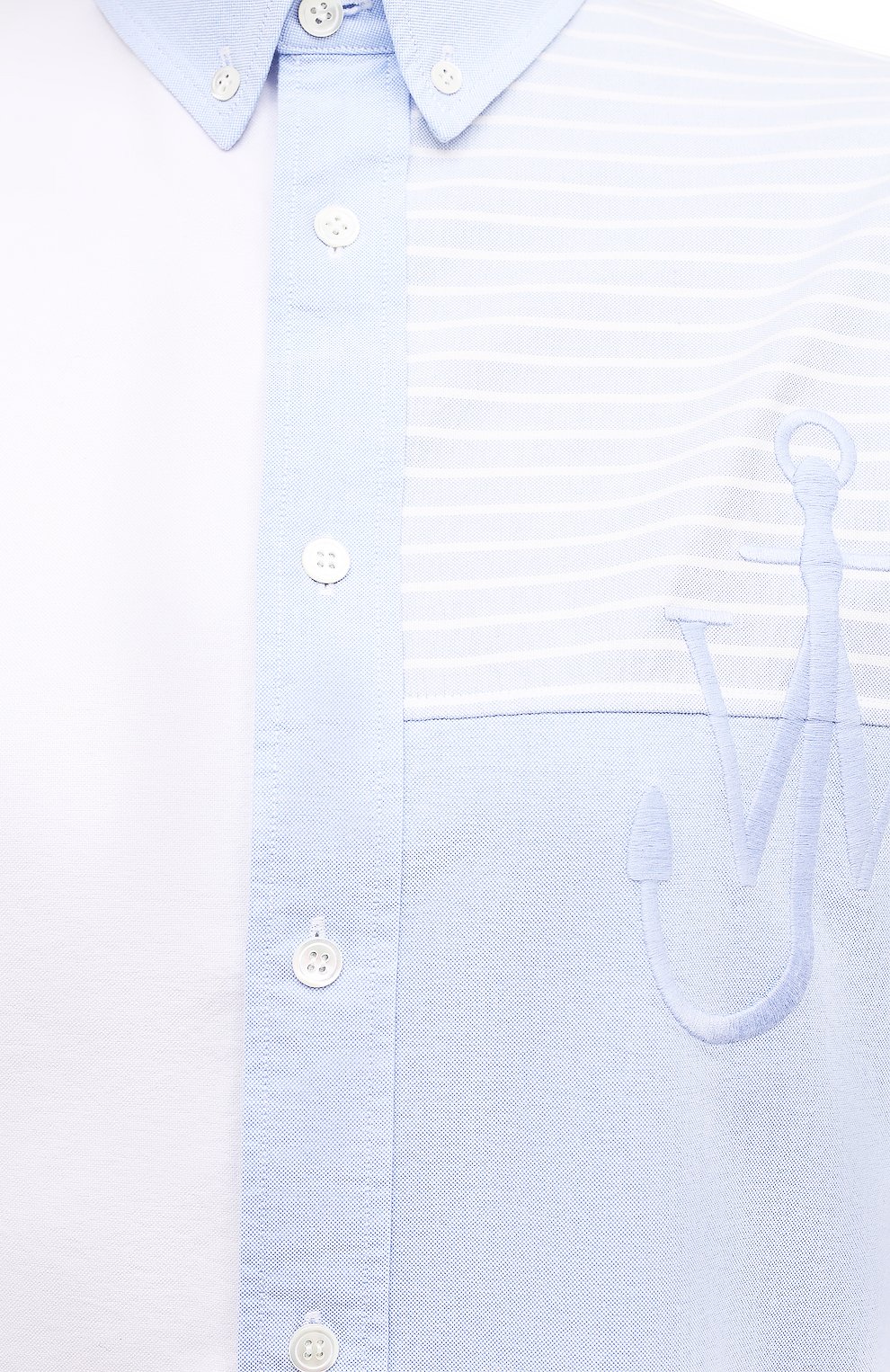 Хлопковая рубашка JW ANDERSON, арт. SH0072 PG0480, фото 5