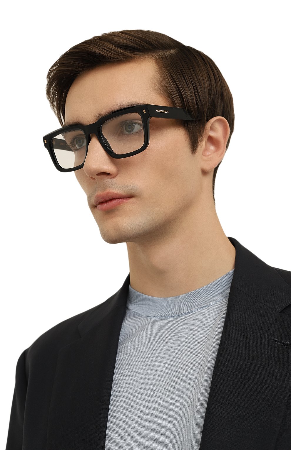 Оправа DSQUARED2 черного цвета по цене 22000 руб., арт. D20090 807, фото 2 Оправа DSQUARED2, арт. D20090 807, фото 2