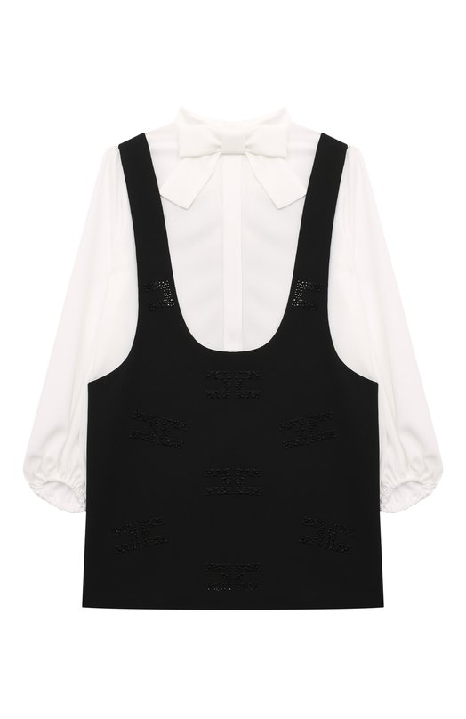 Комплект из блузки и сарафана Elisabetta Franchi La Mia Bambina