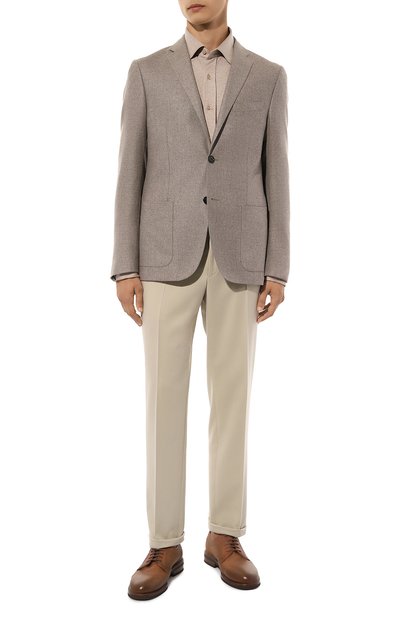 Пиджак из шелка и шерсти CORNELIANI, арт. 946002-9416911, фото 3