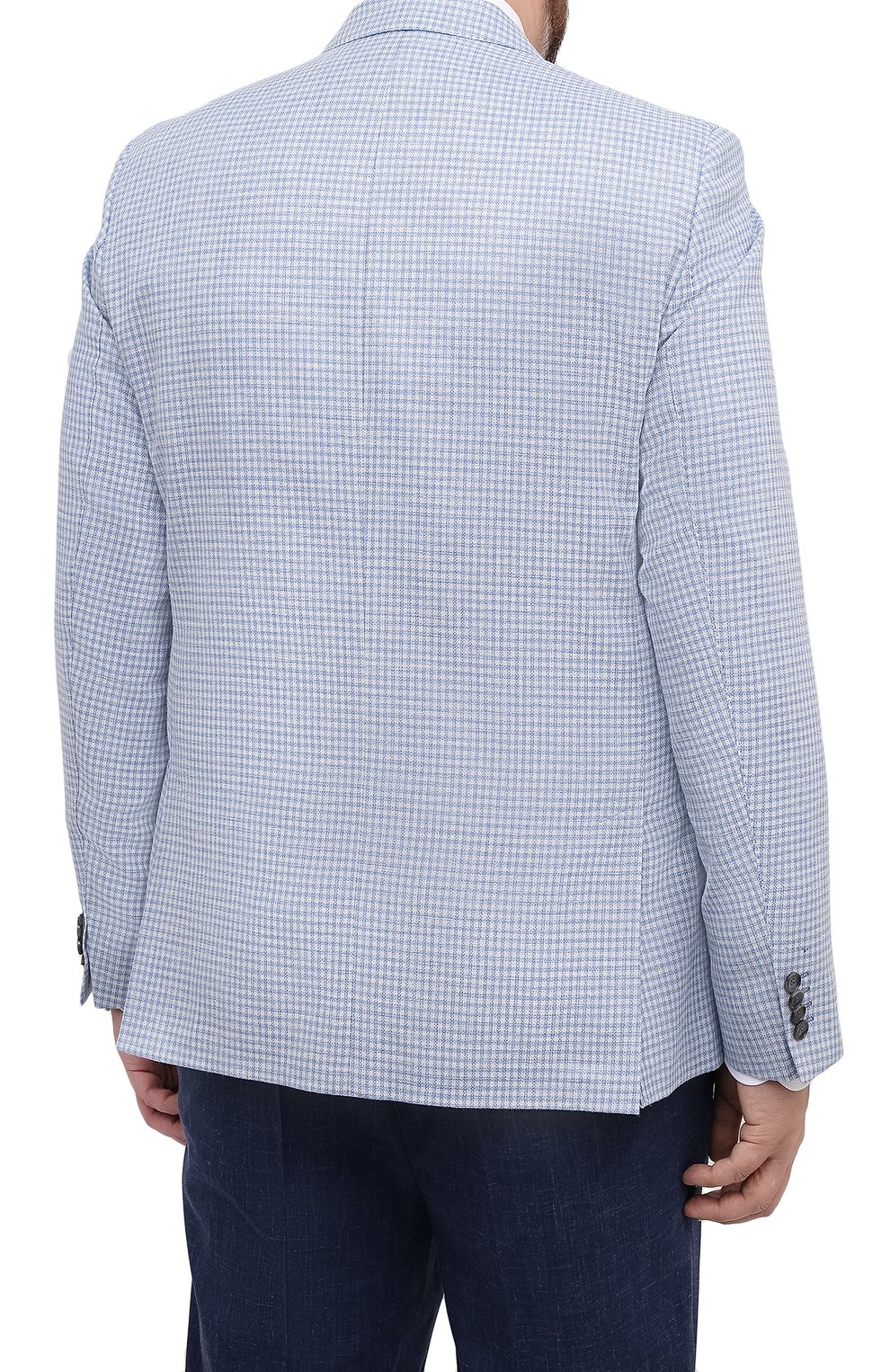 Пиджак из шерсти и шелка EDUARD DRESSLER, арт. 7051/21040, фото 4