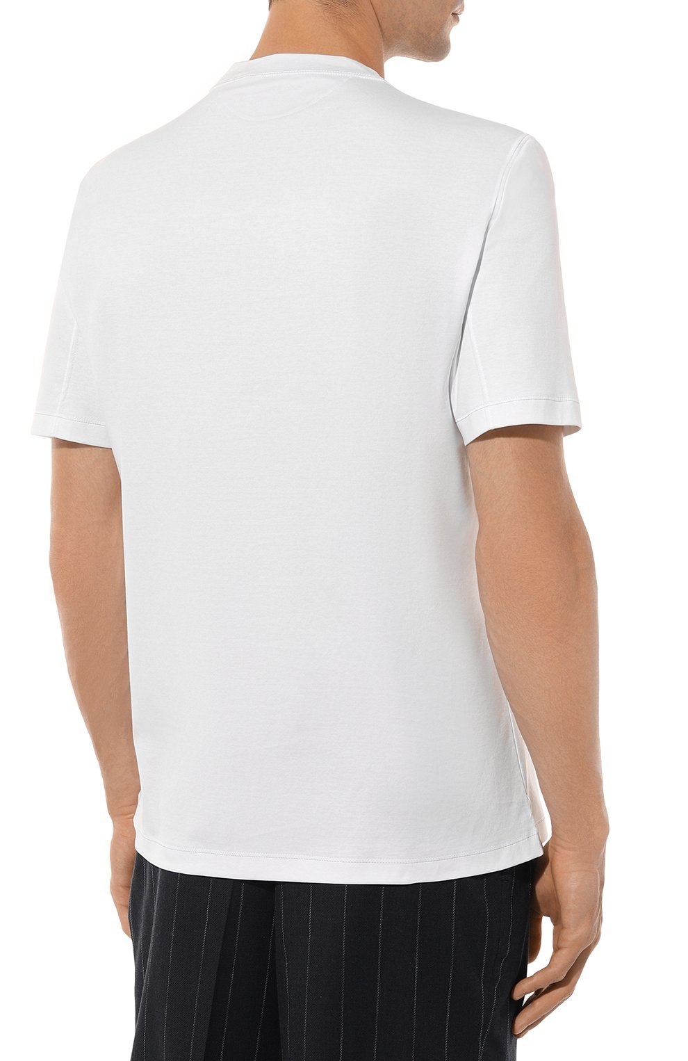 Хлопковая футболка BRUNELLO CUCINELLI, арт. M0B131328G, фото 4
