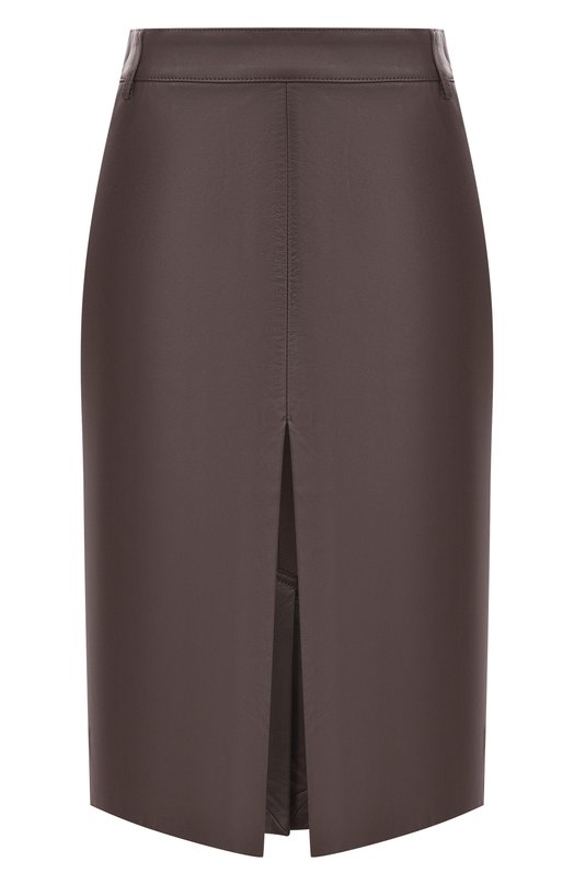 Кожаная юбка Armarium ARMFWSK08/LE06 Коричневый ARMFWSK08/LE06