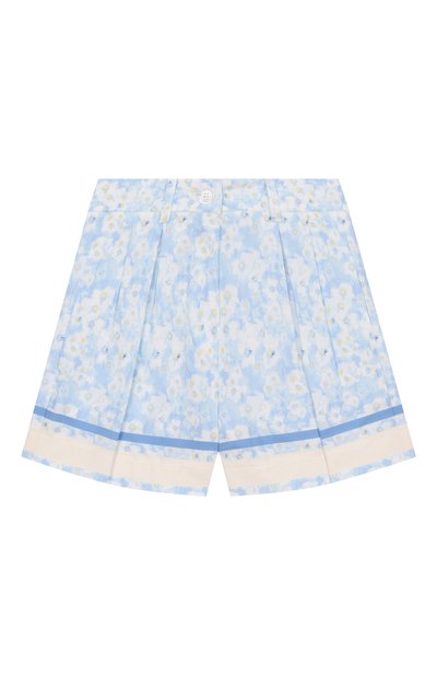 Хлопковые шорты PHILOSOPHY DI LORENZO SERAFINI KIDS, арт. I1E412/5617/4-10