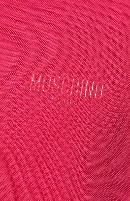Хлопковое поло Moschino 5
