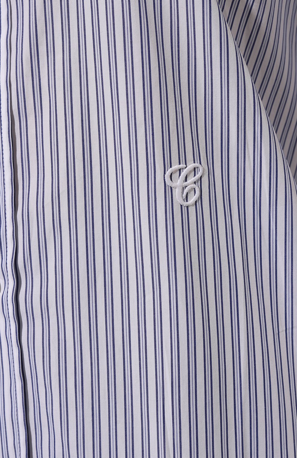 Хлопковая рубашка MAISON MARGIELA голубого цвета по цене 61550 руб., арт. S50DR0007/S78571, фото 5 Хлопковая рубашка MAISON MARGIELA, арт. S50DR0007/S78571, фото 5