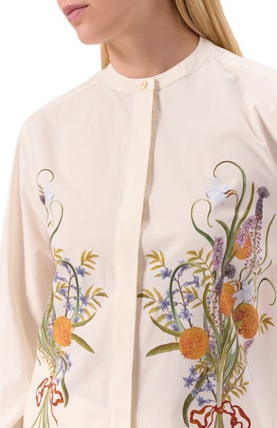 Хлопковая рубашка GIAMBATTISTA VALLI, арт. 25SSPVCA1031-63PRI, фото 5