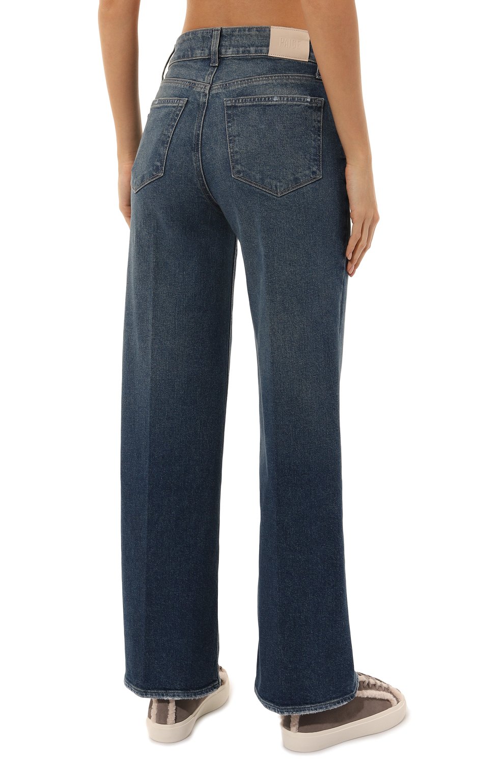 Джинсы PAIGE синего цвета по цене 38150 руб., арт. 8750L53-B711, фото 4 Джинсы PAIGE, арт. 8750L53-B711, фото 4