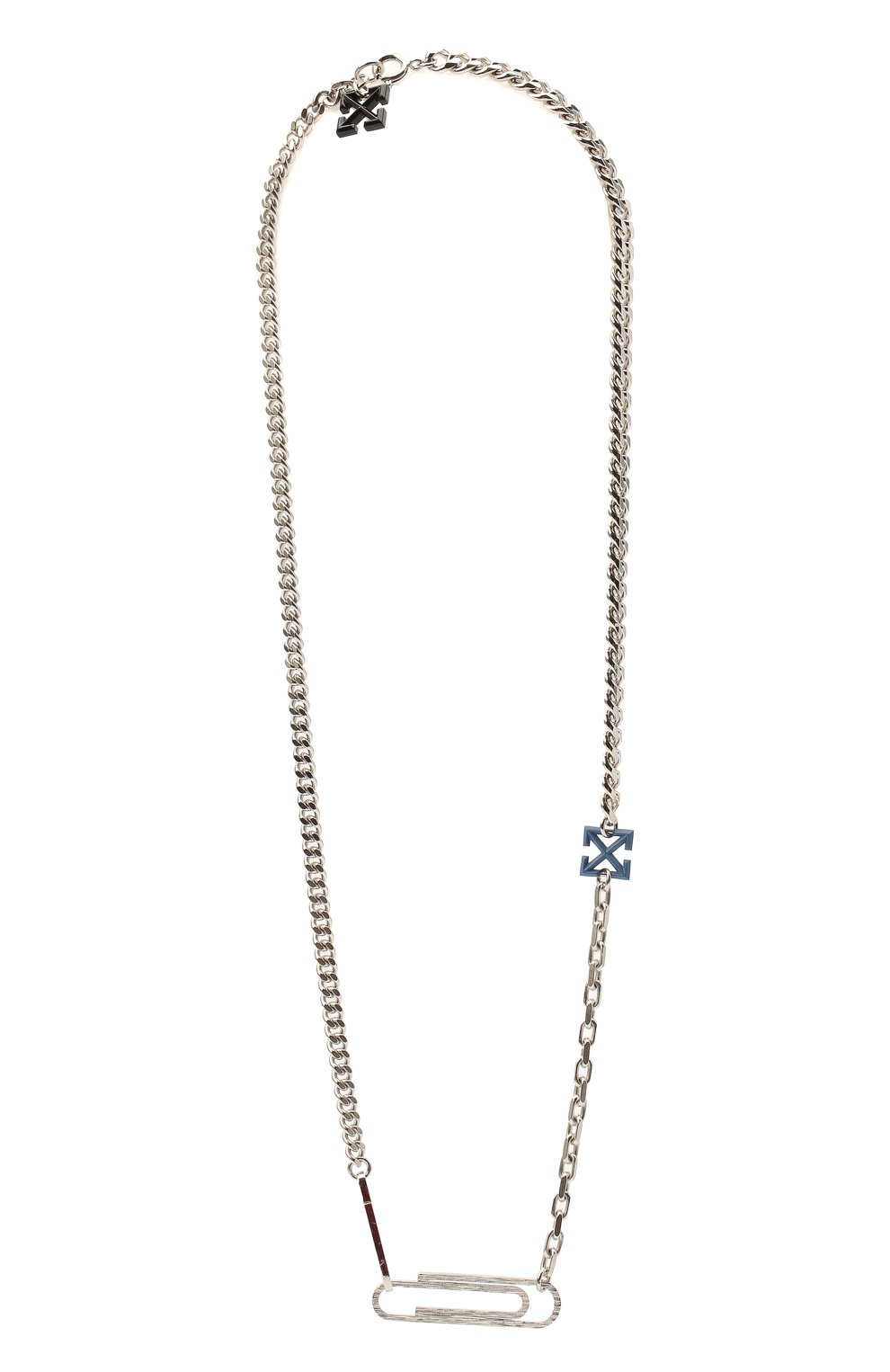 Цепь с кулоном OFF-WHITE, арт. 0M0B083R21MET0017200, фото 1